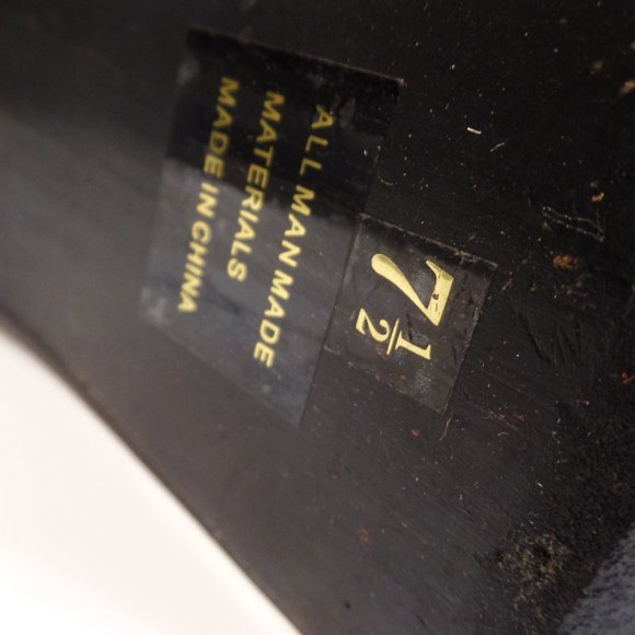 well worn jante clear lucite heel on wooden platforms! - Picture 8 of 11